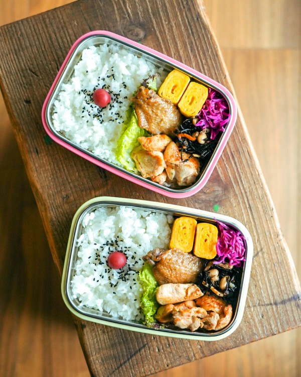 鶏むね肉で作る、しっとりチキン南蛮（レシピ）と、今日のおべんとう