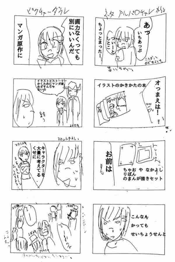 漫画をsnsに載せるまでの道のり 絵おもい日記 漫画をsnsに載せるまでの道のり 絵おもい日記