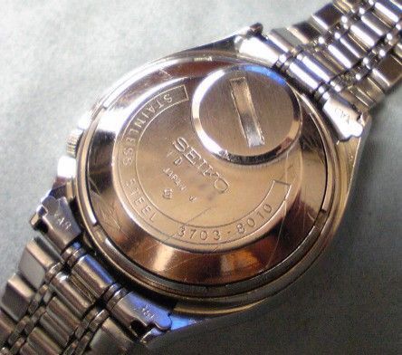 3703-8010 SEIKO ELECTRONIC EL-370 Weekdater : 時計オヤジの小部屋