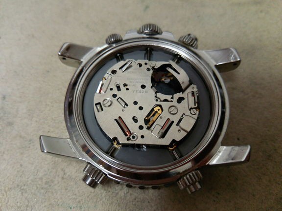 激レア セイコ SEIKO 7T32-F101 クロノグラフ シルバー ゴールド