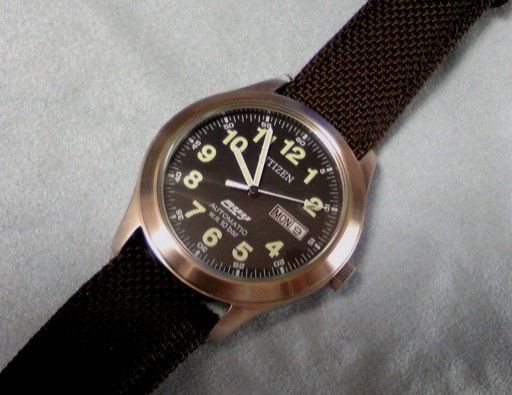 VO10-5522S CITIZEN OXY MILITARY AUTOMATIC : 時計オヤジの小部屋 VO10-5522S CITIZEN OXY MILITARY AUTOMATIC : 時計オヤジの小部屋