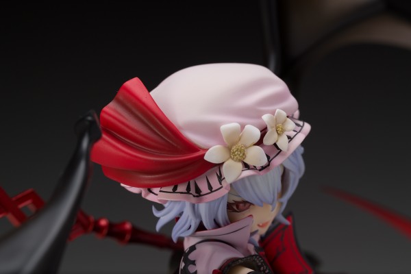 キューズq 東方project レミリア スカーレット 紅魔城伝説版 1 8 フィギュアレビュー 朱鷺長のフォトブログ