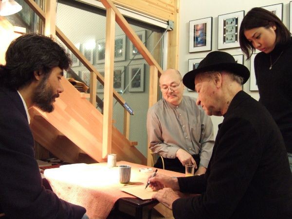 ジョナス・メカス 写真作品 John Kennedy Jr. サイン入り 本物 値下交渉可！ジョナス・メカス写真作品 Kennedy Jr. サイン入 本物