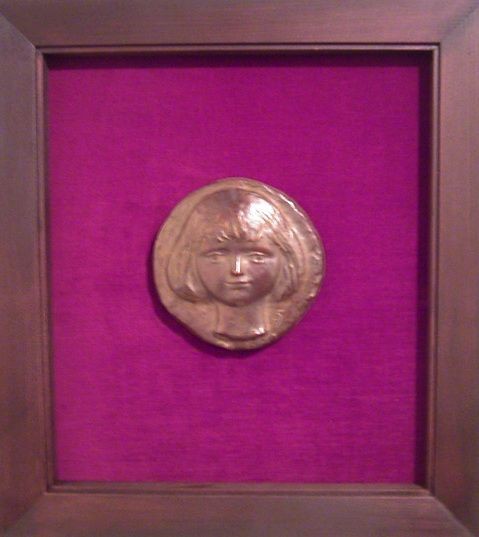 レア 舟越保武「D嬢」リトグラフ E.A 直筆サイン 美人画 舟越保武「D嬢