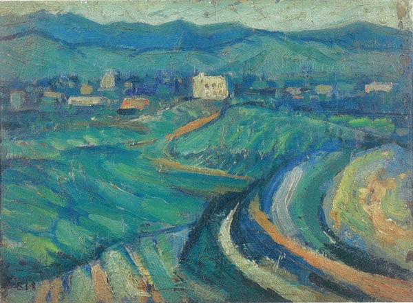 植田実「生きているTATEMONO 松本竣介を読む2」 : ギャラリー