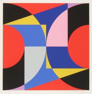 ☆O1☆オノサトトシノブ「Prints A」シルクスクリーン 1979年