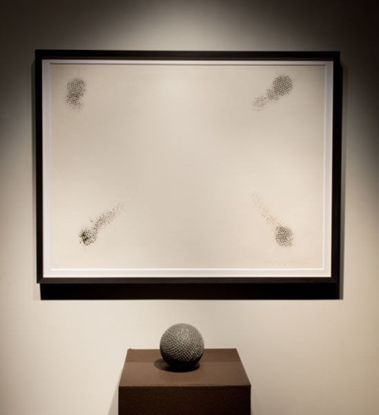 版画芸術 21と19 李禹煥と文承根のオリジナル版画付き。 本人