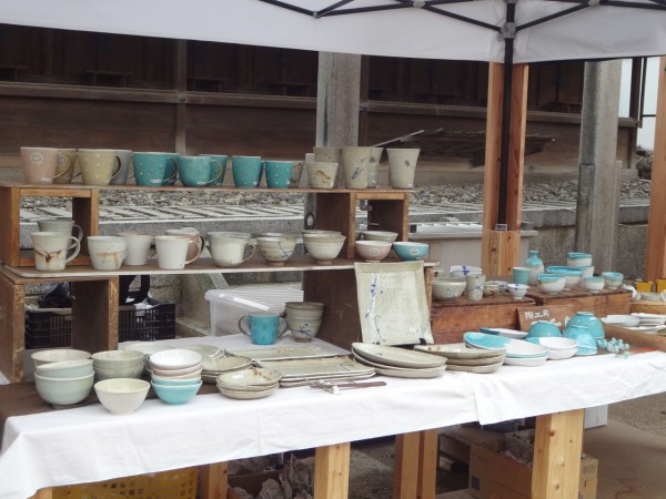 てんま天神梅まつり陶器市始まりました H２９年 陶工房 百舌鳥