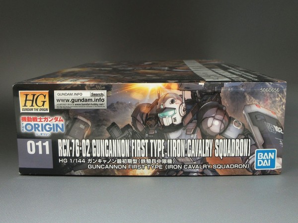 BANDAI - HG 1/144 RCX-76-02 ガンキャノン 最初期型(鉄騎兵中隊機) 機動戦士ガンダム THE ORIGIN(ジオリジン) プラモデル(5060656) バンダイスピリッツ HG 1/144 ガンキャノン 最初期型（鉄騎兵中隊機） | 機動戦士