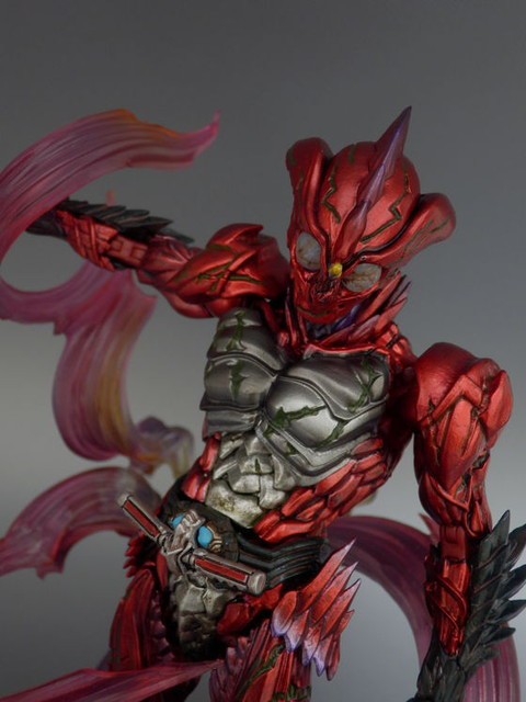 S.I.C 仮面ライダーアマゾンズ　アルファ　2点まとめ売り　SIC レビュー】 S.I.C.仮面ライダーアマゾンアルファ