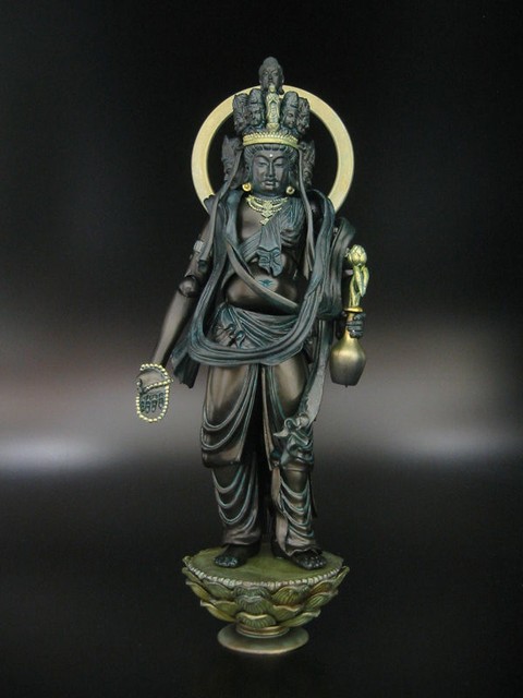 リボルテックタケヤ No013EX-II 十一面観音 -黒銅調版-（「竹谷