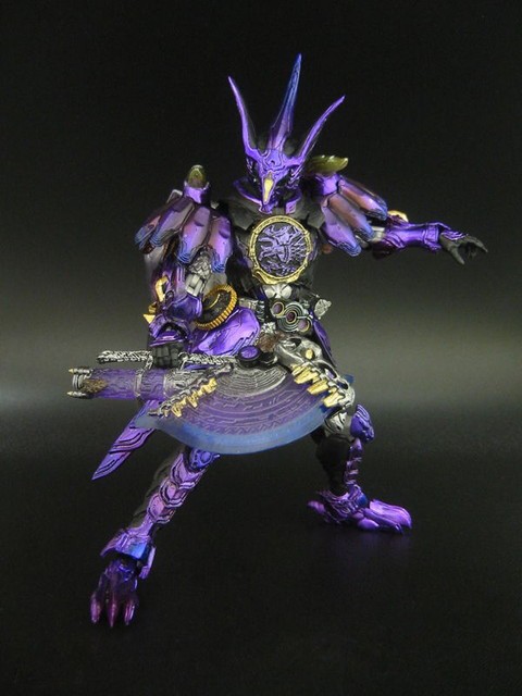 開封済み　S.I.C 仮面ライダーオーズプトティラコンボ　VOL.66フィギュア レビュー】 バンダイ S.I.C.VOL.66 仮面ライダーオーズ