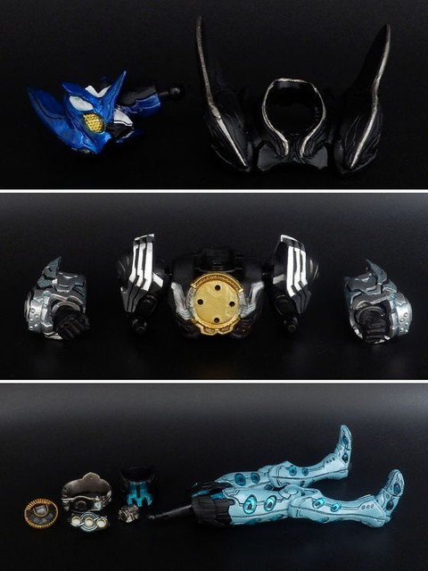 仮面ライダーオーズ　コアメダル　ガタキリバ　ラトラータ　シャウタ　サゴーゾ 71JPe0q1I5L._UF350,350_QL80_.jpg
