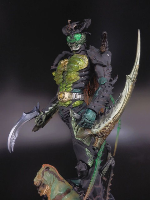 S.I.C ウヴァ オーズ フィギュア バンダイ UVA S.I.C. GREEED UVA ウヴァ 仮面ライダーオーズ レビュー バンダイ 魂