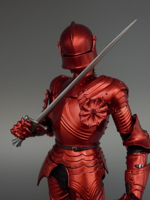 海洋堂 Kt Project Kt Ex07 タケヤ式自在置物 15世紀ゴチック式 フィールドアーマー 限定先行版 赤 ポージング編 とこぶろ S I C に囲まれる日々