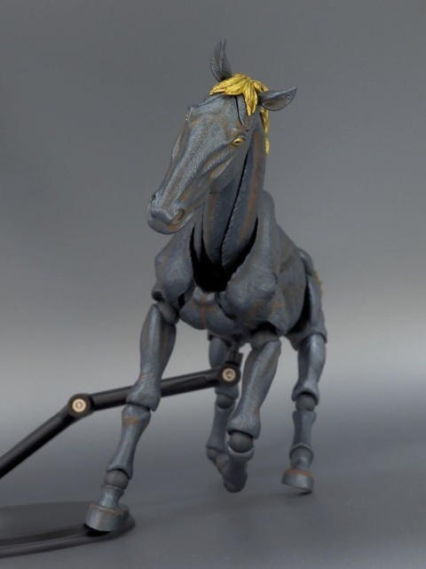 海洋堂 タケヤ式自在置物 馬 鉄錆地調 フィギュア FIG]KT Project KT