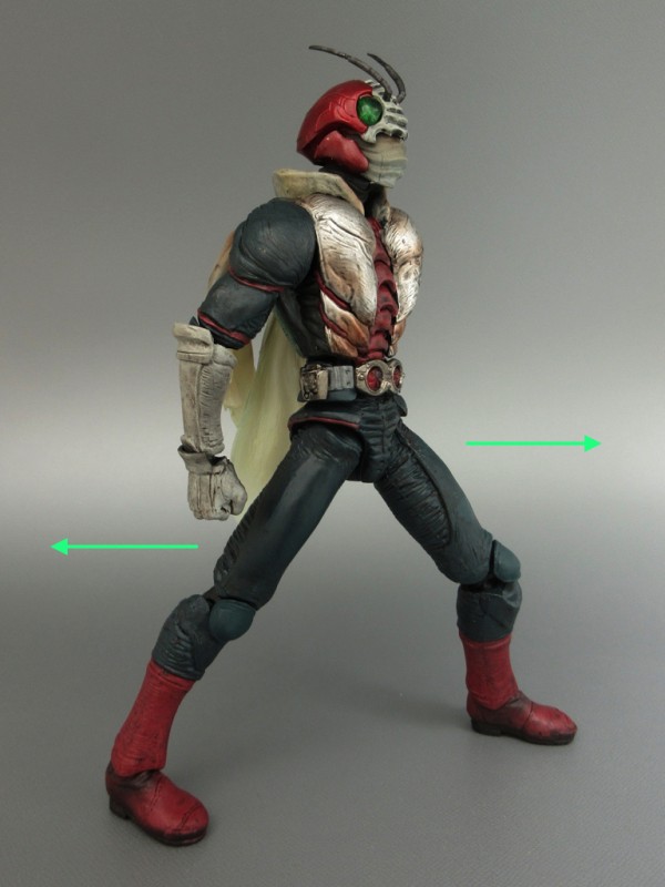 S.I.C. Vol.18 仮面ライダーV3 & ライダーマン（可動性能