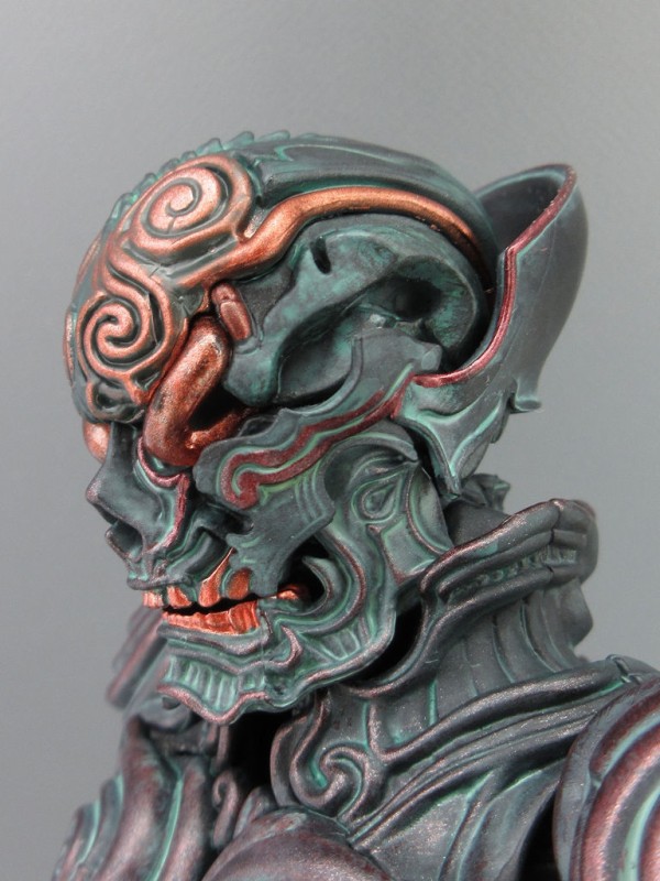 開封美品 千値練 墨黒 1000toys 縄文傀儡 フィギュア 縄文傀儡・墨黒（ディティール編） : とこぶろ -S.I.C.に囲ま