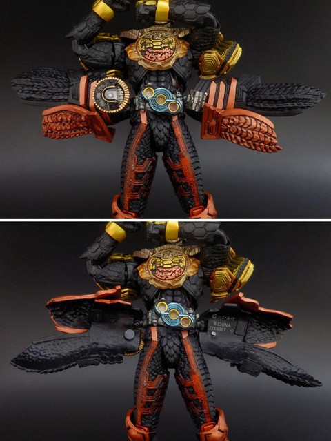 S.I.C. LIMITED 仮面ライダーオーズ・ブラカワニコンボ 其の四