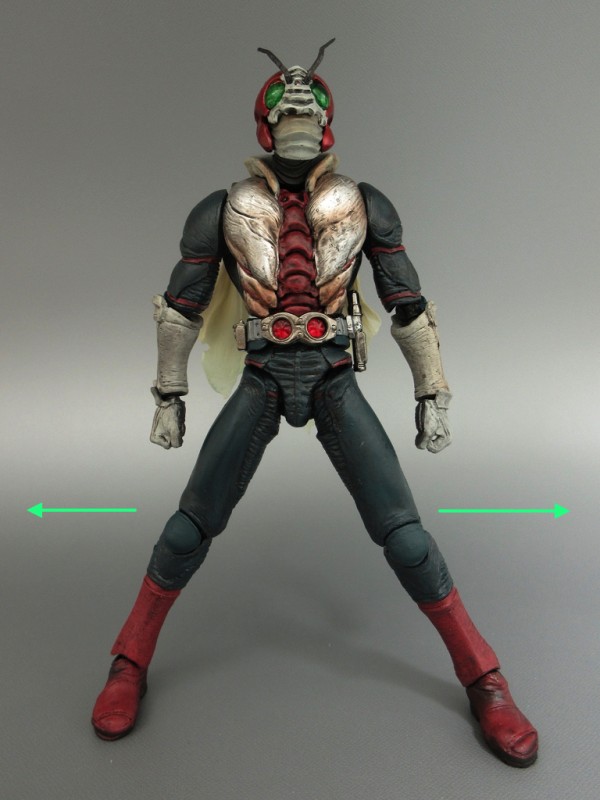 S.I.C. Vol.18 仮面ライダーV3 & ライダーマン（可動性能