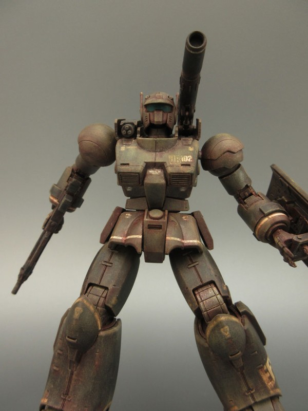 HG THE ORIGIN RCX-76-02 ガンキャノン最初期型（鉄騎兵中隊機