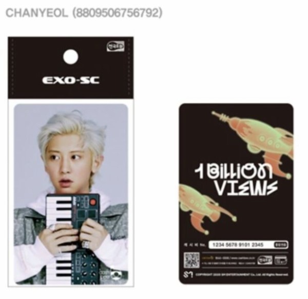 新規！】EXO-SC (セフン＆チャニョル）CASHBEE 交通カード 購入代行