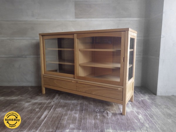 ウニコ unico / クラルス CLARUS ガラス コレクション キャビネット