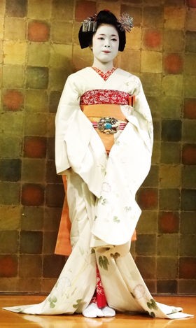 祇園 舞妓さん セピア色 パネル モノクロ アンティーク 京舞妓…祇園