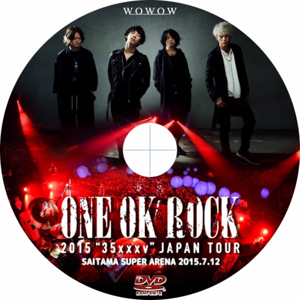 One Ok Rock 15 35xxxv Japan Tour Tomiio15音楽ライブdvd Blu Rayラベル