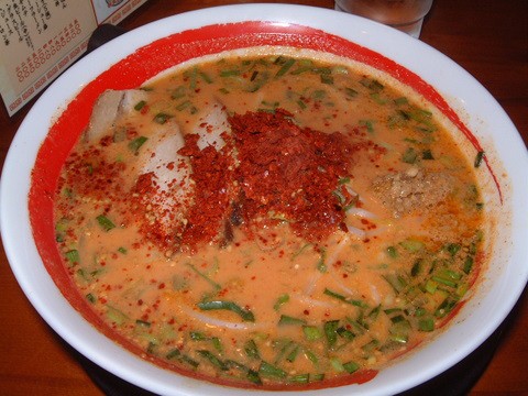 難波 四天王ラーメン 激辛味噌ラーメン Tommyのきままなグルメランチ日記