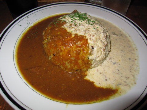 溜池山王 リベルタ ハーフ カレー ハーフ ストロガノフ Tommyのきままなグルメランチ日記 溜池山王 リベルタ ハーフ カレー ハーフ ストロガノフ Tommyのきままなグルメランチ日記