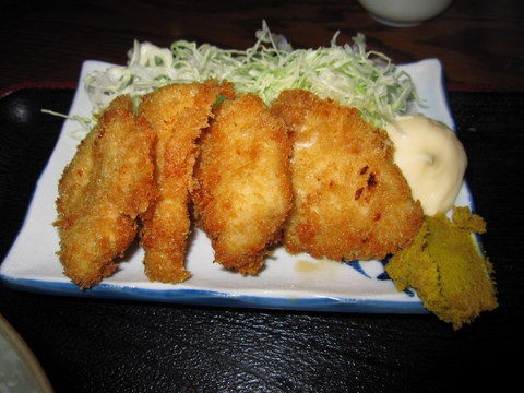 人形町 おか吉 チキンカツ定食大盛り Tommyのきままなグルメランチ日記