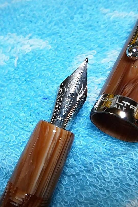 DELTA 万年筆 インテッサ ブラウン DELTA デルタ ボールペン シー