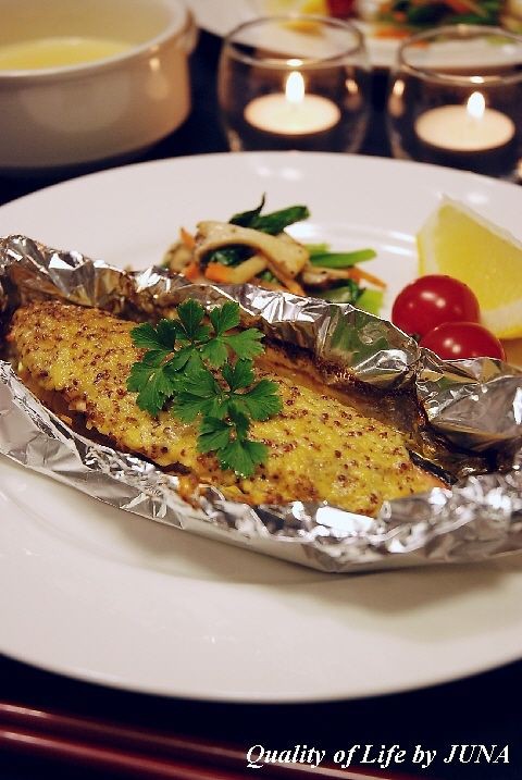 なんでもマヨ料理」♪鮭のホイル焼き☆マヨマスターソース