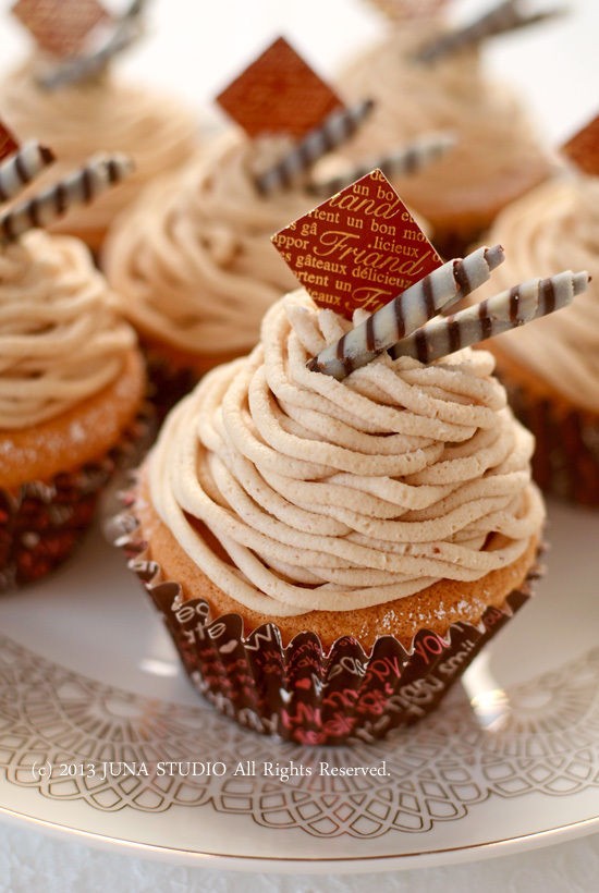 簡単☆モンブランカップケーキ : Quality of Life by JUNA Powered by