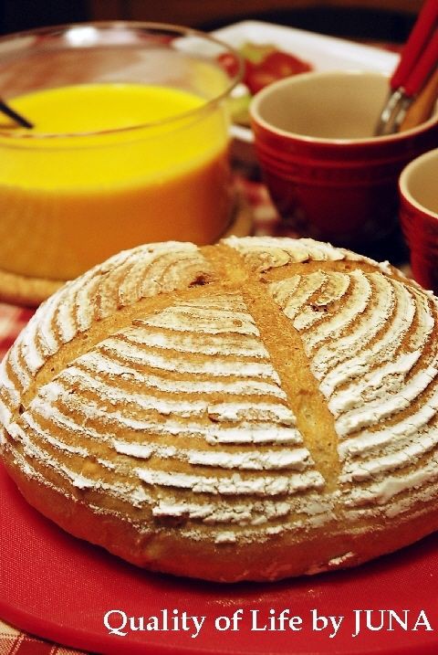 濃厚かぼちゃスープとパン : Quality of Life by JUNA Powered by