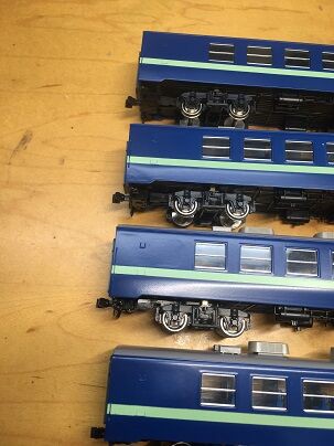 HOゲージ 電気機関車 青 HO 12系お座敷列車「山編成」とヒケの検証 : 瀬戸川模型工房のブログ