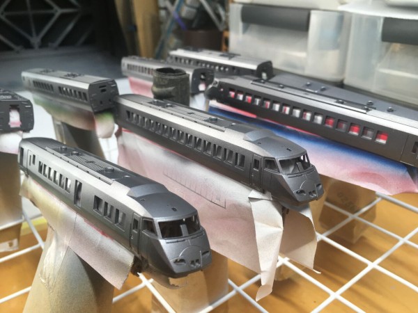 Nゲージ 787系特急有明 四連の完成です : 瀬戸川模型工房のブログ