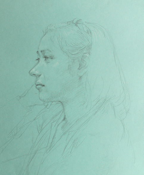 色無し絵画 デッサン画というらしい デッサン画は楽しく 絵画と雑文
