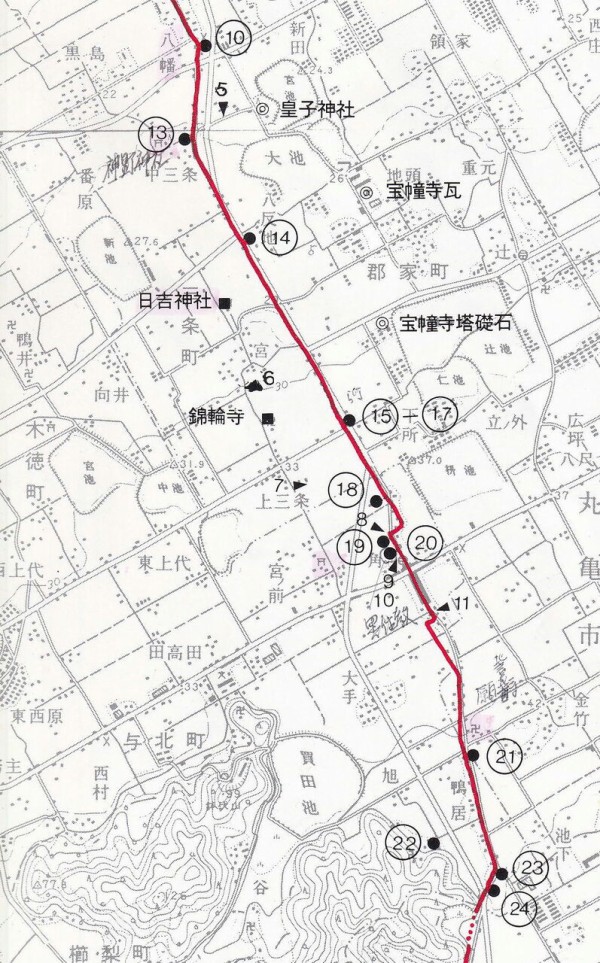 金毘羅参詣丸亀街道 調査報告書 卸売