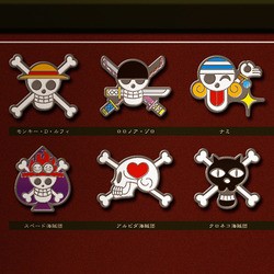 ONE PIECE 15th Anniversary 海賊旗コンプリートピンズコレクション