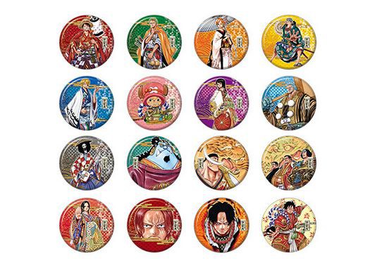 ONE PIECE 歌舞伎　ワンピース　缶バッジ　アクリルフィギュア　根付 10月7日発売 ワンピース歌舞伎 スーパー歌舞伎Ⅱ限定商品