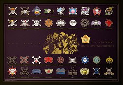ONE PIECE 15th Anniversary 海賊旗コンプリートピンズコレクション