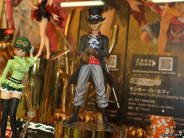 フィギュアーツzero サボ One Piece Film Gold Ver 参考展示 チョッパーマニア ワンピースフィギュア情報