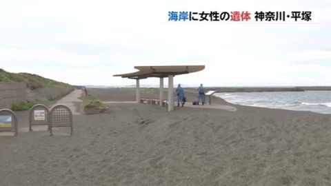 恐怖 海岸に下半身のない女性遺体 平塚市 にゃん友news