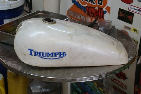 トライアンフ タンク 1966 トライアンフ ボンネビル : トッポジョージの日常