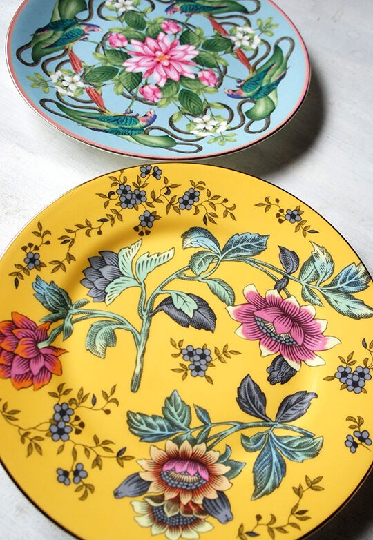 Wedgwood ワンダーラスト イエロートンキンのプレートを購入