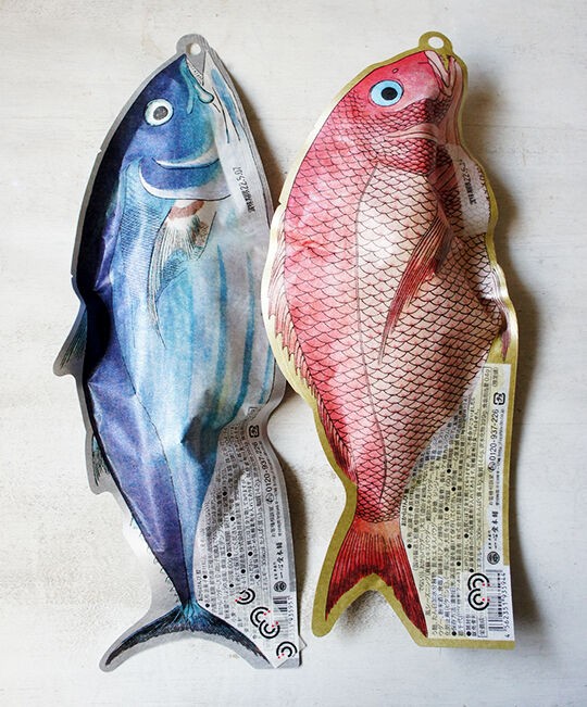 リアルな魚パッケージがかわいい、一心堂本舗のおからけんぴ