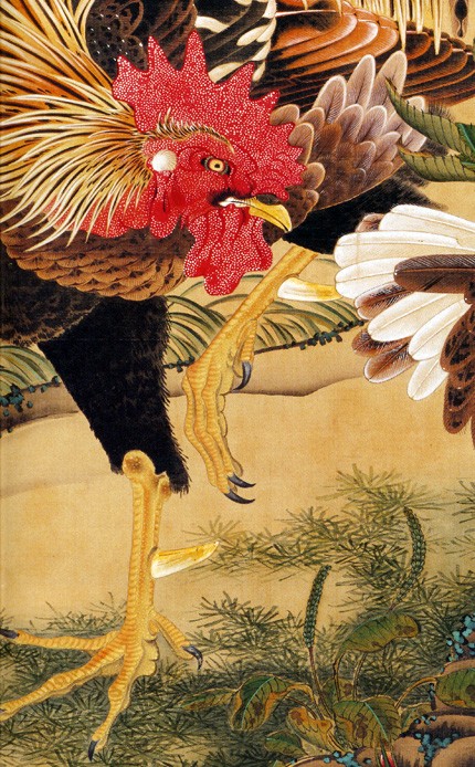 中国画牛　日本画鳥　衝立 中国画牛 日本画鳥 衝立 中国画牛 日本画鳥 衝立 中国画牛 日本画鳥 衝立