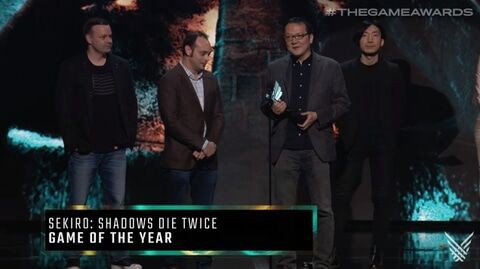 三大gotyの一角であるtga2019で Sekiro がgotyを受賞 小島監督の デスストランディング はベスト監督賞 ユーザー投票によるgotyは Fe風花雪月 が選ばれる ゲーハーking速報